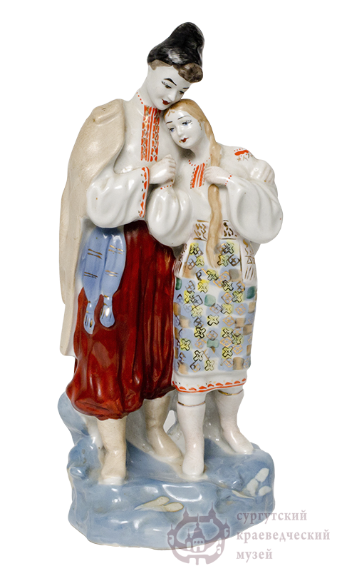 Скульптура «Вюбленная пара». 1960-1980 г. ЗХК Полонное.