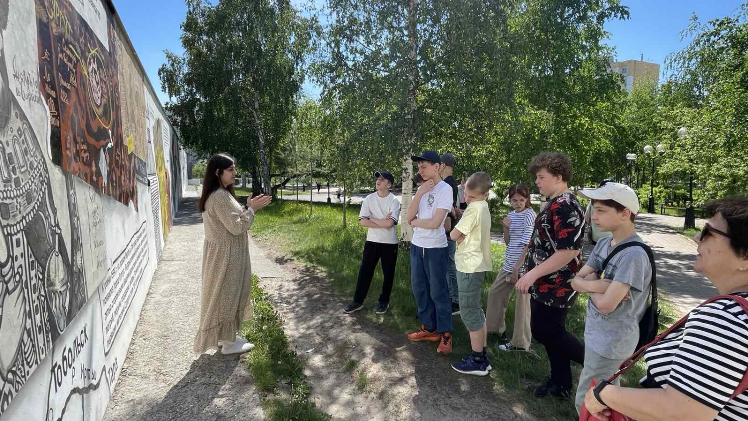 Фотография участников акции «Мы помним»
